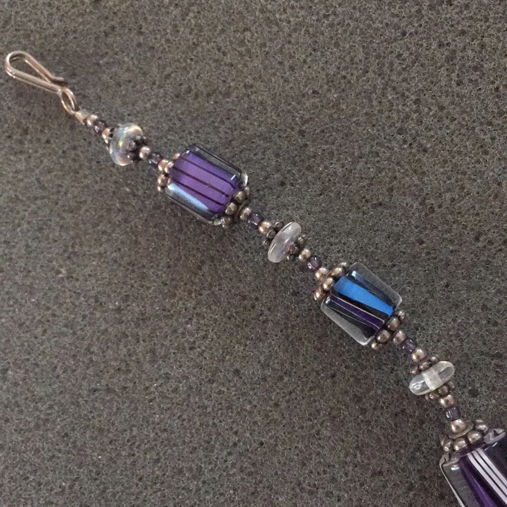 Purple Beaded Bracelet - Picture 4 of 13